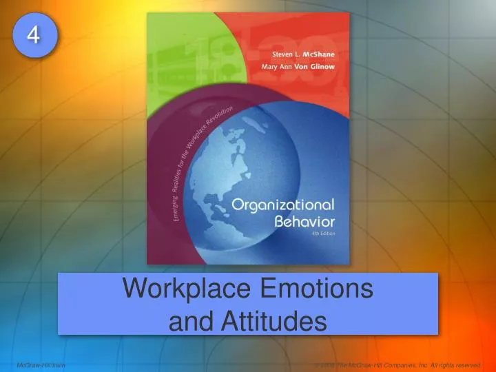 workplace emotions and attitudes