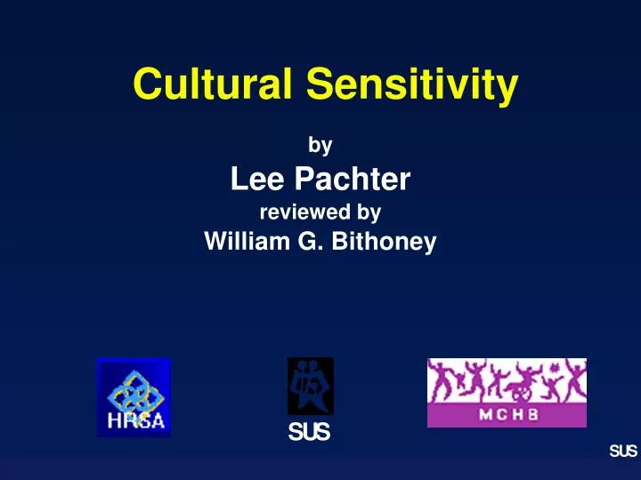 cultural sensitivity