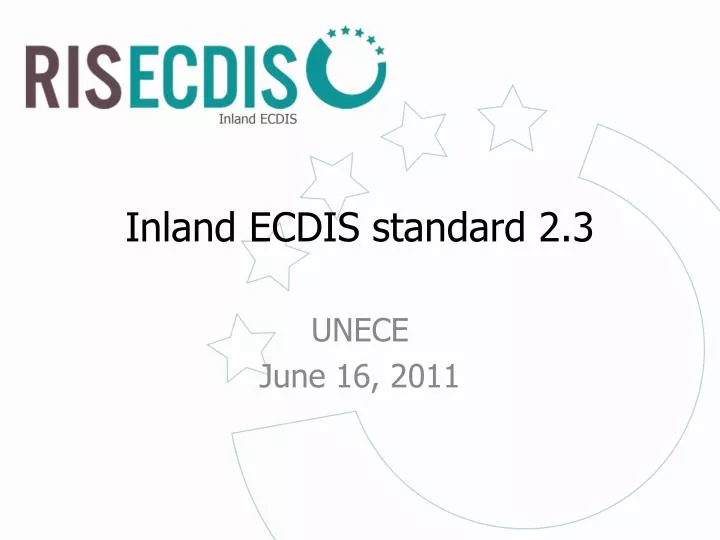 inland ecdis standard 2 3