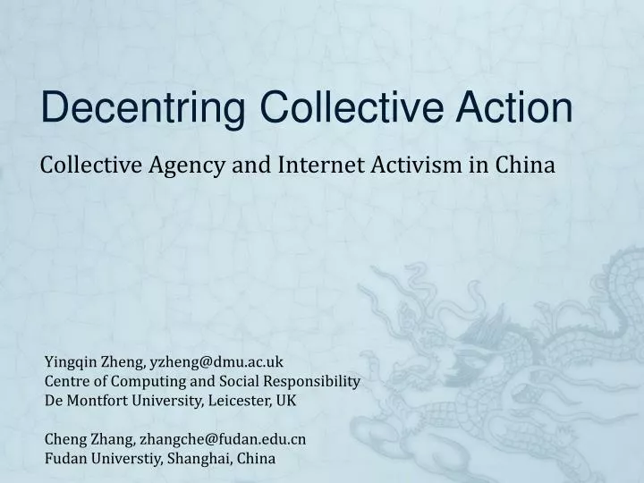 decentring collective action