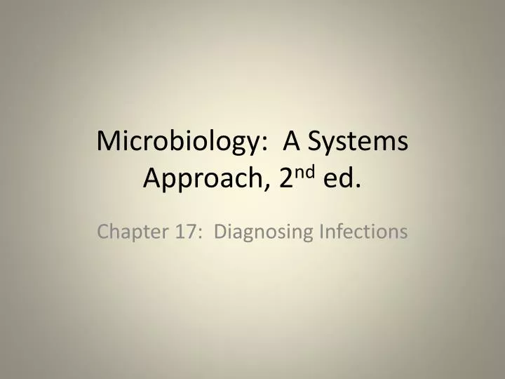 microbiology a systems approach 2 nd ed