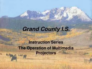 Grand County I.S.