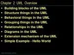 Chapter 2 UML Overview - slide 1