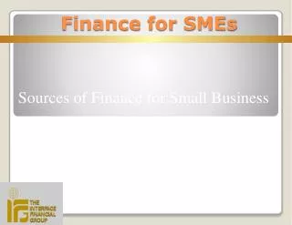 Finance for SMEs