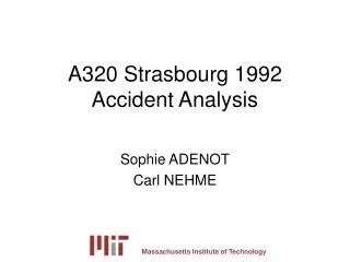 A320 Strasbourg 1992 Accident Analysis