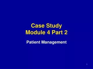 Case Study Module 4 Part 2