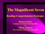 The Magnificent Seven - slide 1