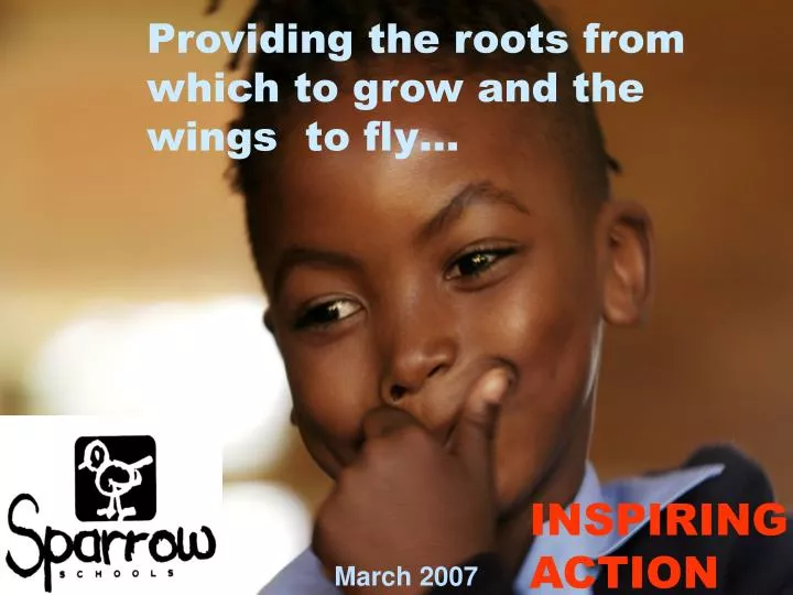 providing the roots from which to grow and the wings to fly