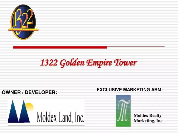 1322 golden empire tower