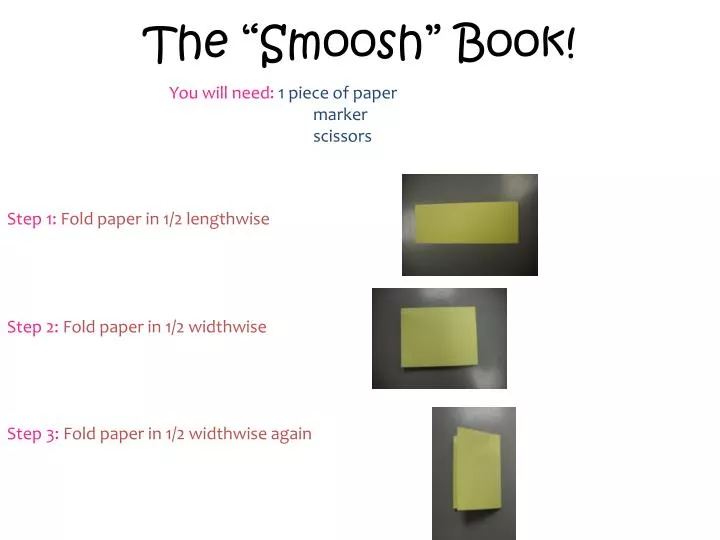 the smoosh book