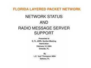 florida layered packet network