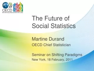 The Future of Social Statistics