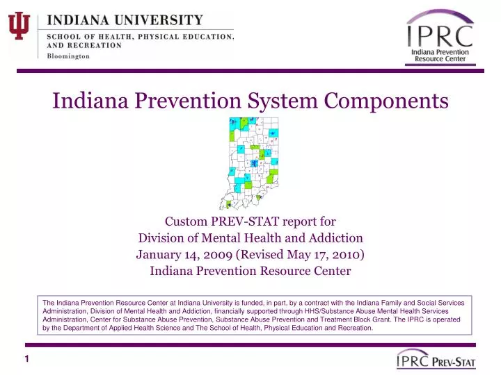 indiana prevention system components