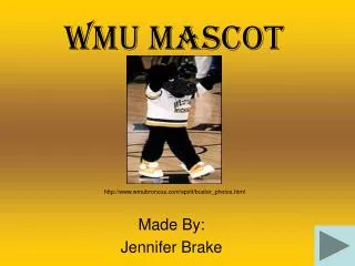 WMU Mascot