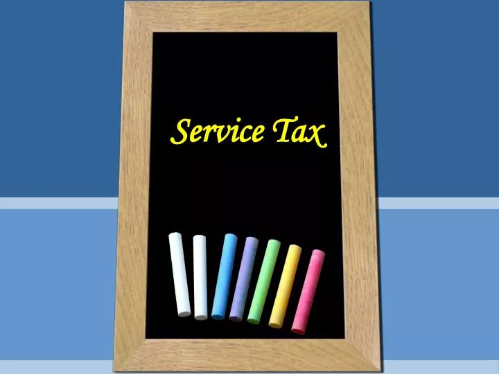 service tax