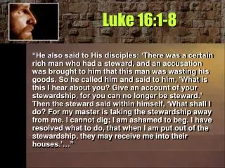 Luke 16:1-8