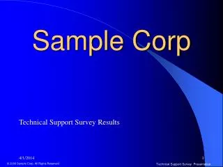 Sample Corp