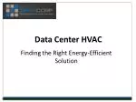 Finding the Right Energy-Efficient Solution - slide 1