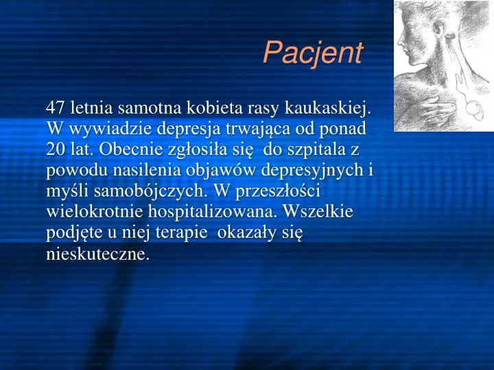 pacjent