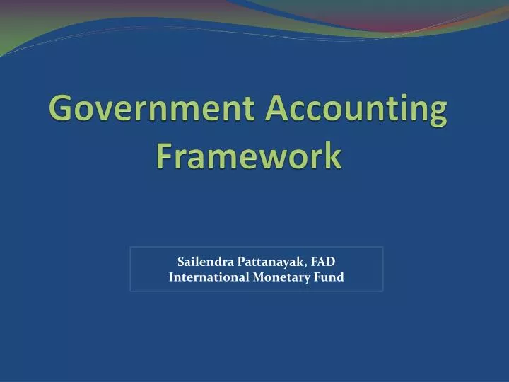 government accounting framework