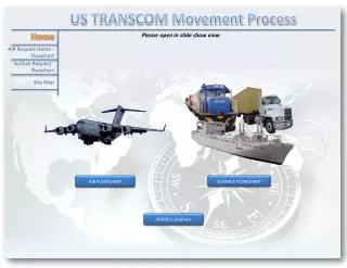 US TRANSCOM Movement Process