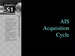 AIS Acquisition Cycle