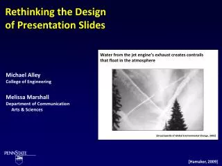 Rethinking the Design of Presentation Slides