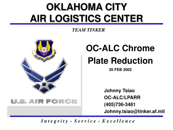 oc alc chrome plate reduction 20 feb 2002