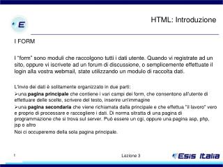 html introduzione