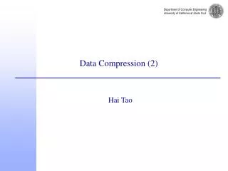 data compression 2