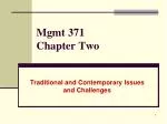 Mgmt 371 Chapter Two - slide 1