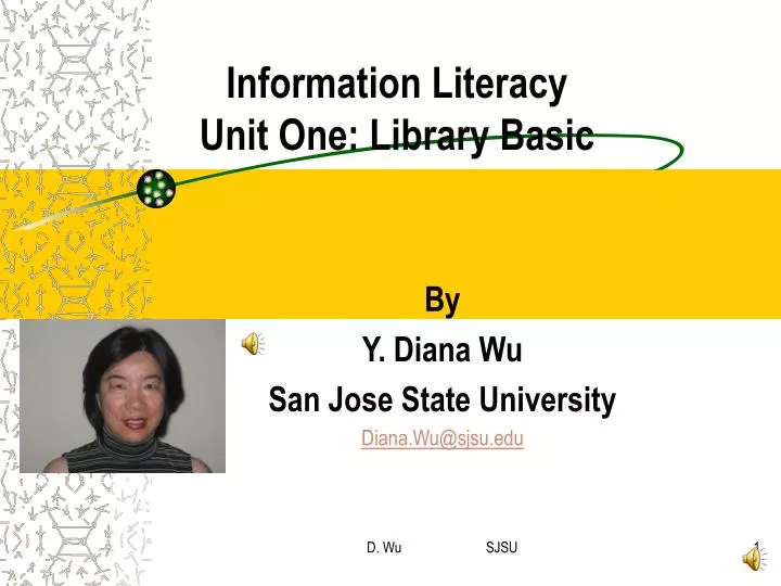 information literacy unit one library basic