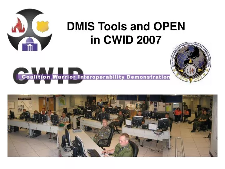 dmis tools and open in cwid 2007
