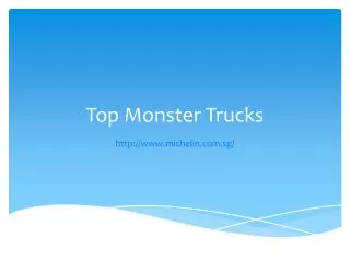 Top Monster Trucks