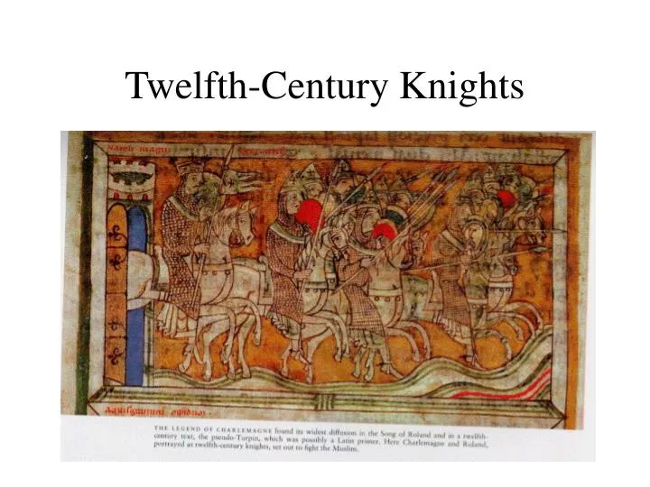 twelfth century knights