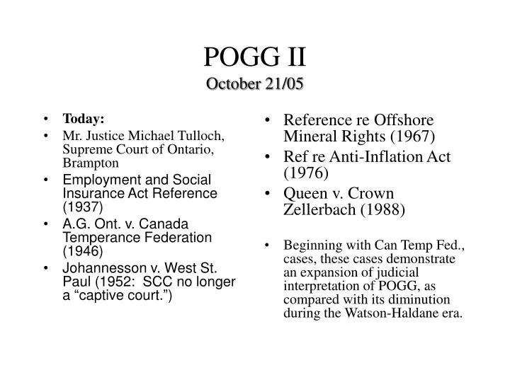 pogg ii october 21 05