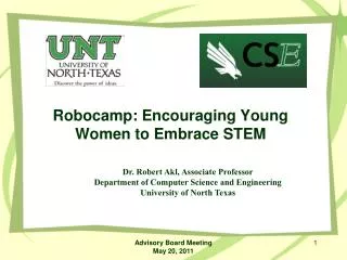Robocamp: Encouraging Young Women to Embrace STEM