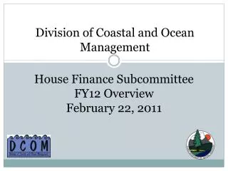 Division of Coastal and Ocean Management
