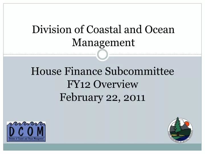 division of coastal and ocean management