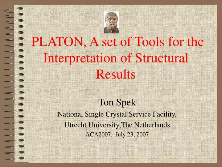 platon a set of tools for the interpretation of structural results