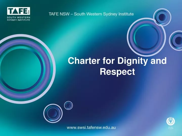 charter for dignity and respect