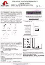 Some relevant data regarding the detection of 1-benzyl-piperazine - slide 1
