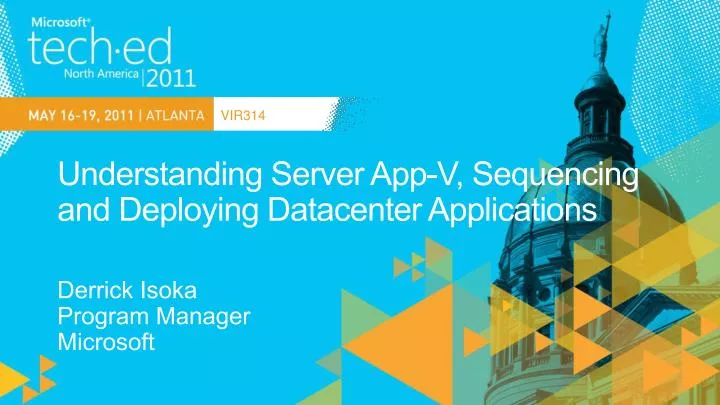 understanding server app v sequencing and deploying datacenter applications