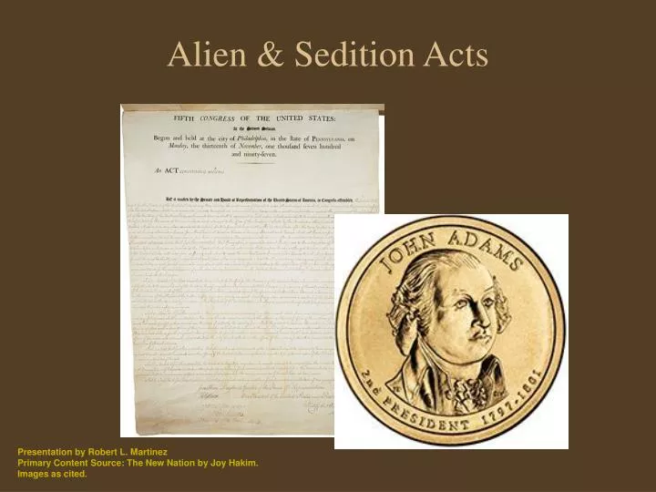 alien sedition acts