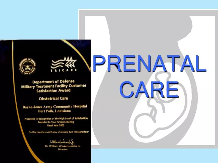 prenatal care