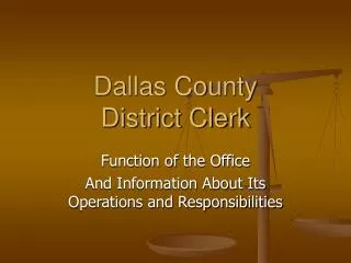 Dallas County District Clerk