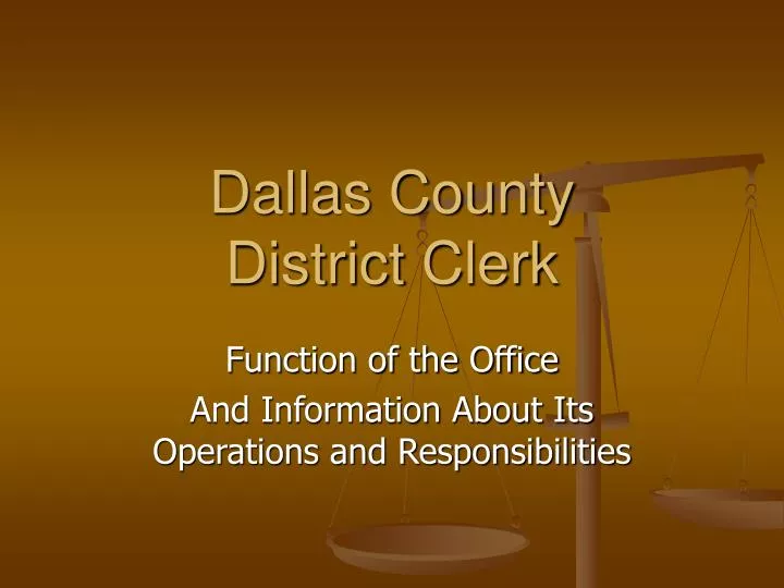 dallas county district clerk