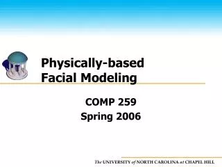 Physically-based Facial Modeling