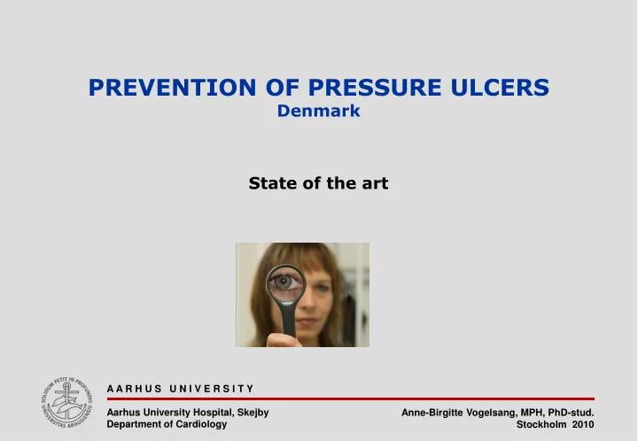 prevention of pressure ulcers denmark