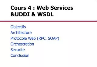 cours 4 web services uddi wsdl